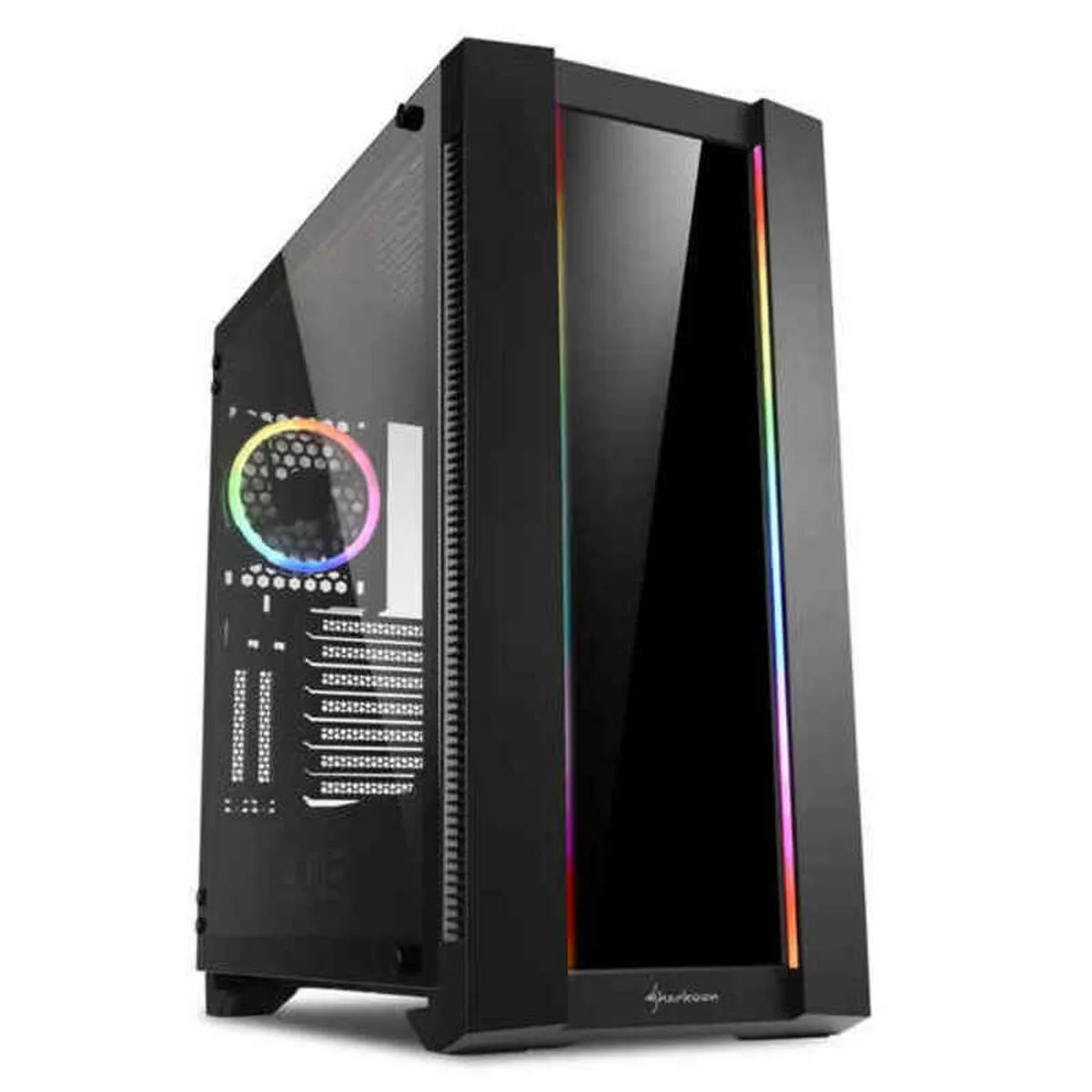 Boitier atx semi tour sharkoon 4044951027163 noir s560253133. Exprimez votre personnalité avec les accessoires tendance de Diaytar.