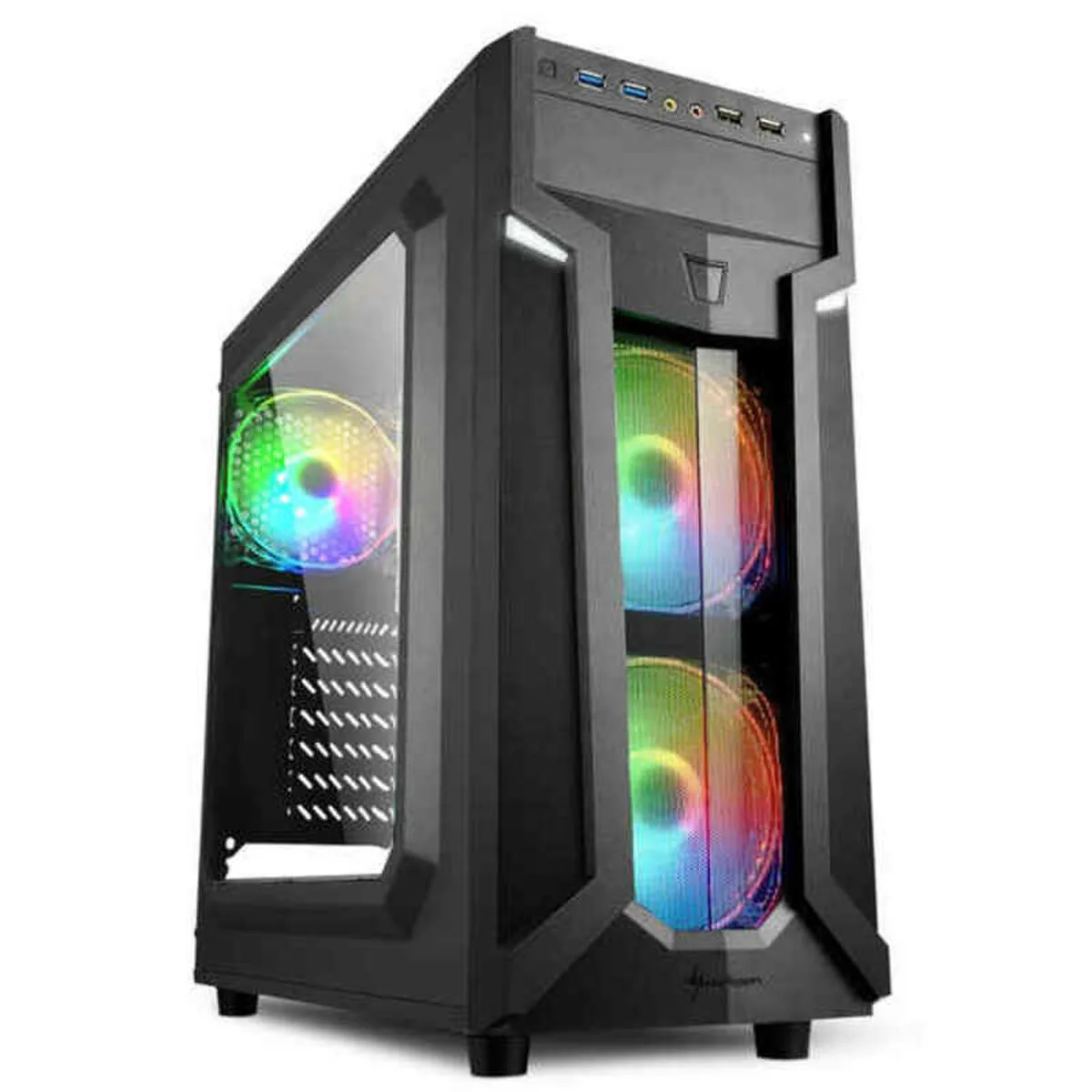 Boitier atx semi tour sharkoon vg6 w rgb noir s560315853. Chez Diaytar, la tendance n'est pas qu'une question d'apparence, c'est une question de fonctionnalité et d'innovation