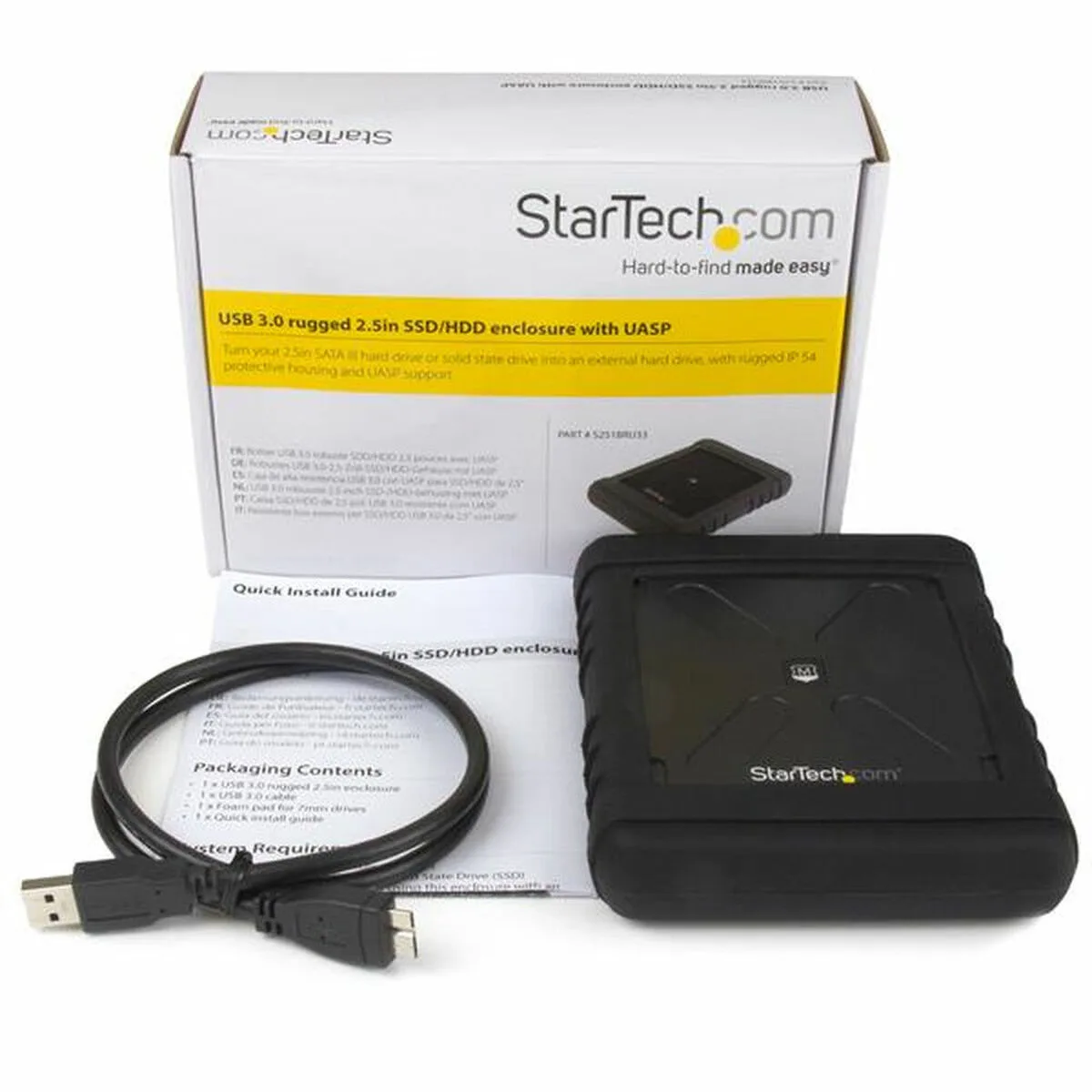 Boitier externe startech s251bru33 2 5 s5505758964. Découvrez l'univers Diaytar - Des milliers de produits sélectionnés avec soin pour vous.