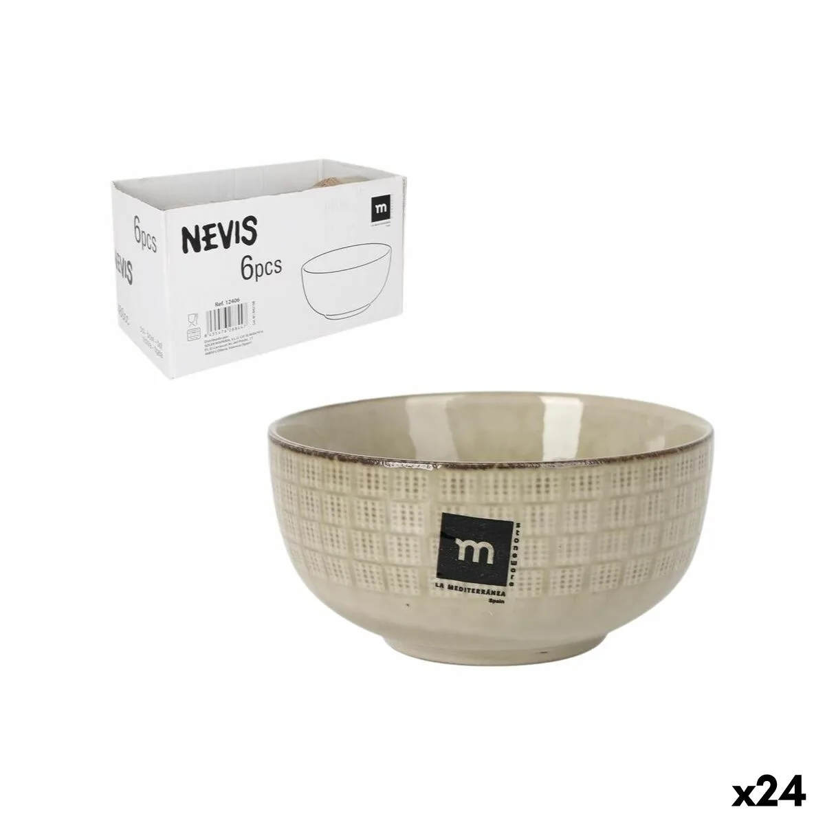 Bol la mediterranea 480 ml 24 unites s223754841. Diaytar, c'est la garantie de tomber sur ce produit unique qui fera de votre quotidien une expérience extraordinaire