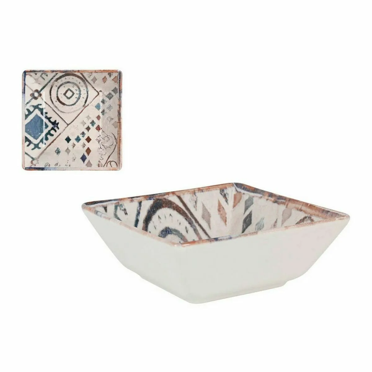 Bol la mediterranea grecia porcelaine bleu marron 13 x 13 x 5 cm s221141225. Diaytar : Le curateur de votre quotidien. Des produits soigneusement choisis pour leur originalité et leur utilité