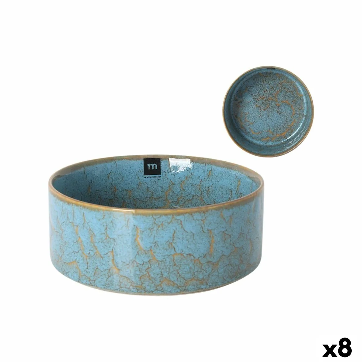 Bol la mediterranea scratch blue 20 6 x 7 8 cm 8 unites s223861475. Diaytar cultive l'art du bien-être à travers ses produits soigneusement choisis.