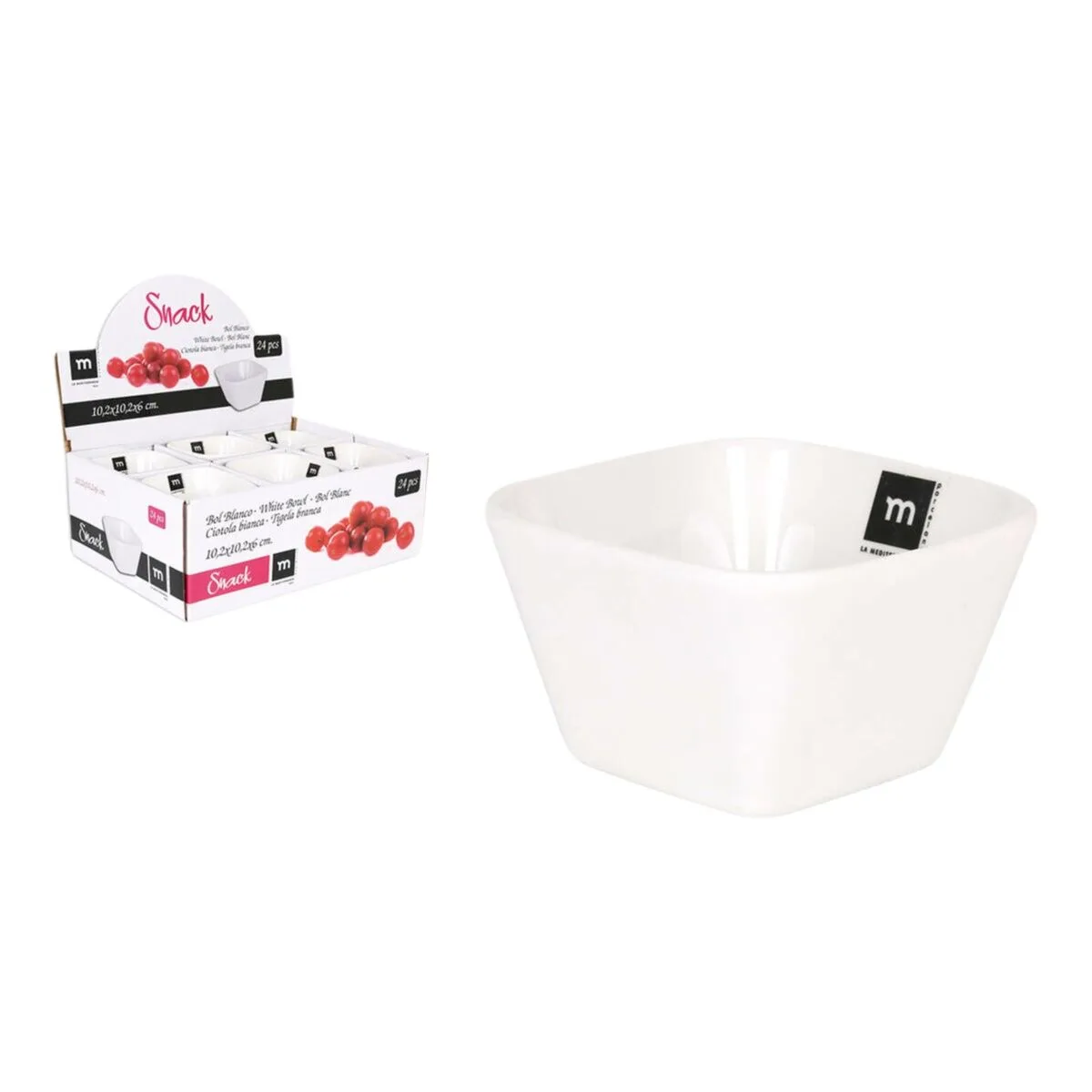 Bol la mediterranea snack 270 ml 10 2 x 10 2 x 6 cm 72 unites s223463989. Diaytar a bâti sa réputation sur un mélange parfait entre produits technologiques innovants et articles généraux de qualité supérieure