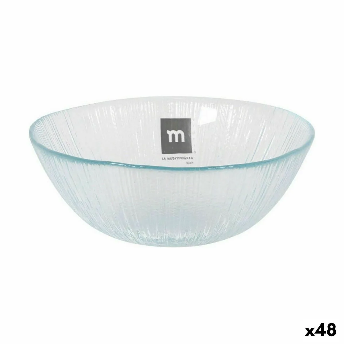 Bol la mediterranea transparent o 13 x 5 cm 48 unites s223273145. Diaytar : Votre portail vers un monde de produits où la frontière entre l'essentiel et le superflu devient délicieusement floue