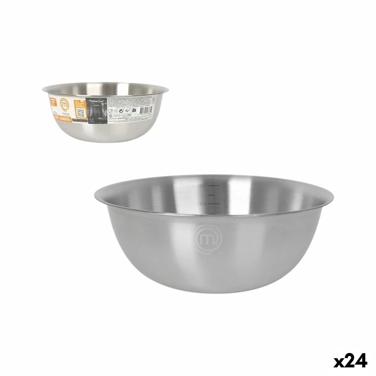 Bol masterchef acier inoxydable 2 l 2l 22 x 8 7 cm 24 unites s223637762. Diaytar : Votre guide shopping pour une sélection exigeante de produits tendance, technologiques et domestiques