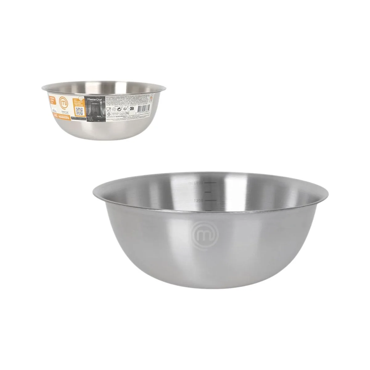 Bol masterchef acier inoxydable 2 l 2l 22 x 8 7 cm 24 unites s223637764. Nous sélectionnons pour Diaytar des produits qui ont une histoire, une âme, et qui sauront trouver une place dans la vôtre.