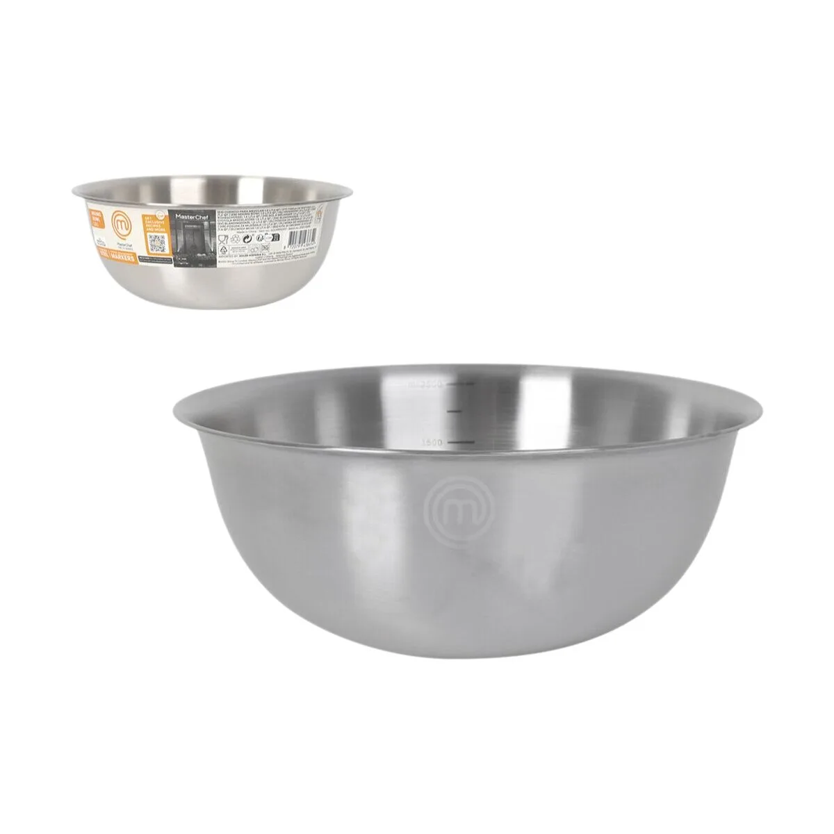 Bol masterchef acier inoxydable 3 l 24 x 10 cm 24 unites s223637946. Pour ceux qui refusent de choisir entre fonctionnel et esthétique : Diaytar propose les deux dans chaque produit