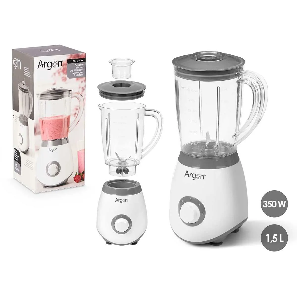 Bol mixeur argon je 802a blanc gris 350 w 1 5 l s363342038. Diaytar s'adapte à vos besoins avec une gamme complète et variée.