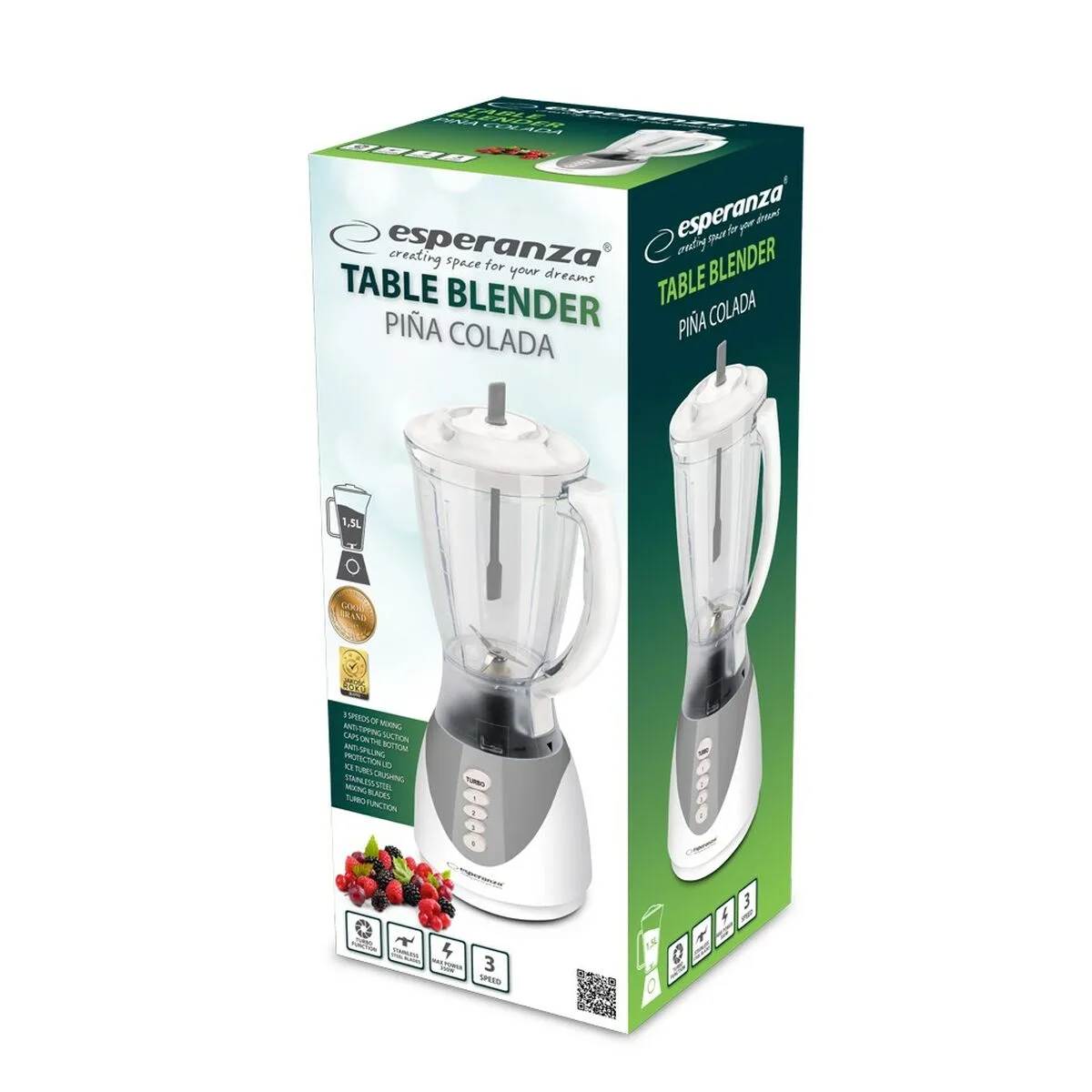 Bol mixeur esperanza ekm023e gris 350 w 1 5 l s910239356. Nous sommes les archéologues du produit parfait. Diaytar exhume pour vous les trésors cachés du marché.
