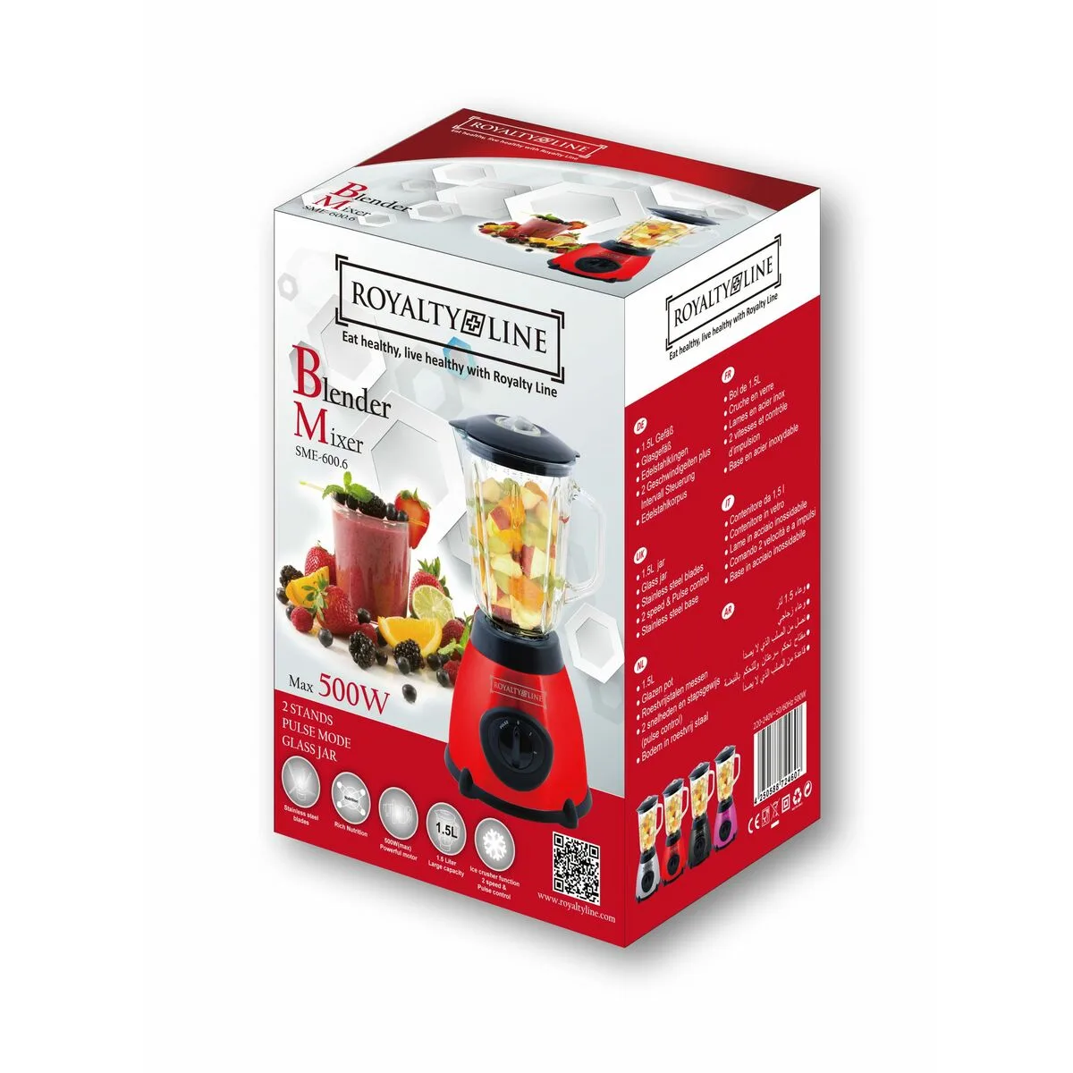 Bol mixeur royalty line rouge 500 w d060019862. Diaytar ne suit pas les tendances, il les anticipe à travers sa sélection前瞻 de produits électroniques et généraux