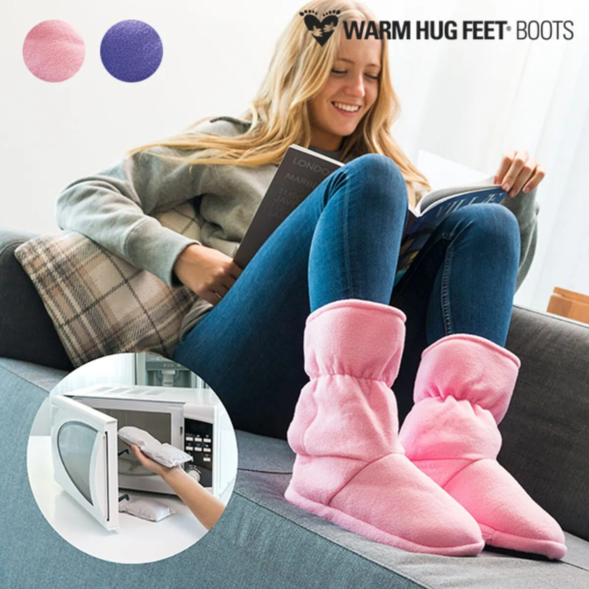 Bottes rechauffables micro ondes warm hug feet f152025223. Osez l'originalité avec les créations mode exclusives de Diaytar.