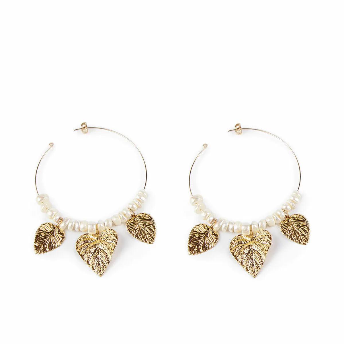 Boucles d oreilles femme shabama coron laiton en or perles 4 cm s0511578198. Diaytar anticipe les tendances pour vous offrir le meilleur de la mode.