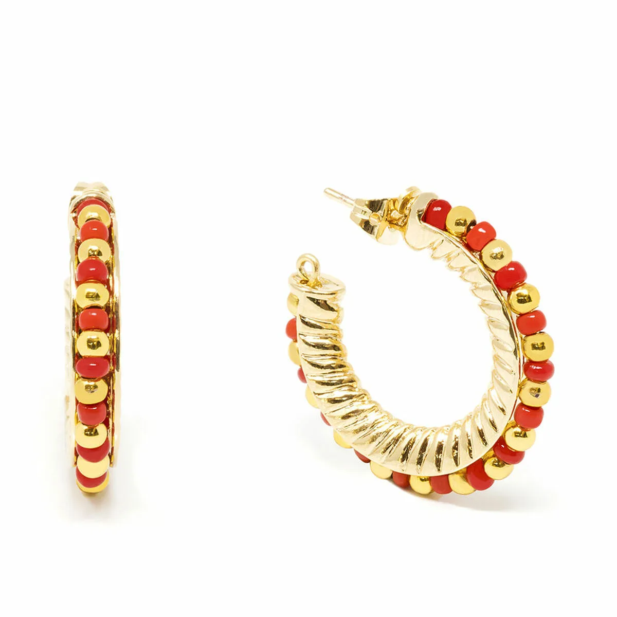 Boucles d oreilles femme shabama etiopia laiton en or rouge 2 cm s0511577330. Diaytar révolutionne votre façon de faire du shopping en ligne !
