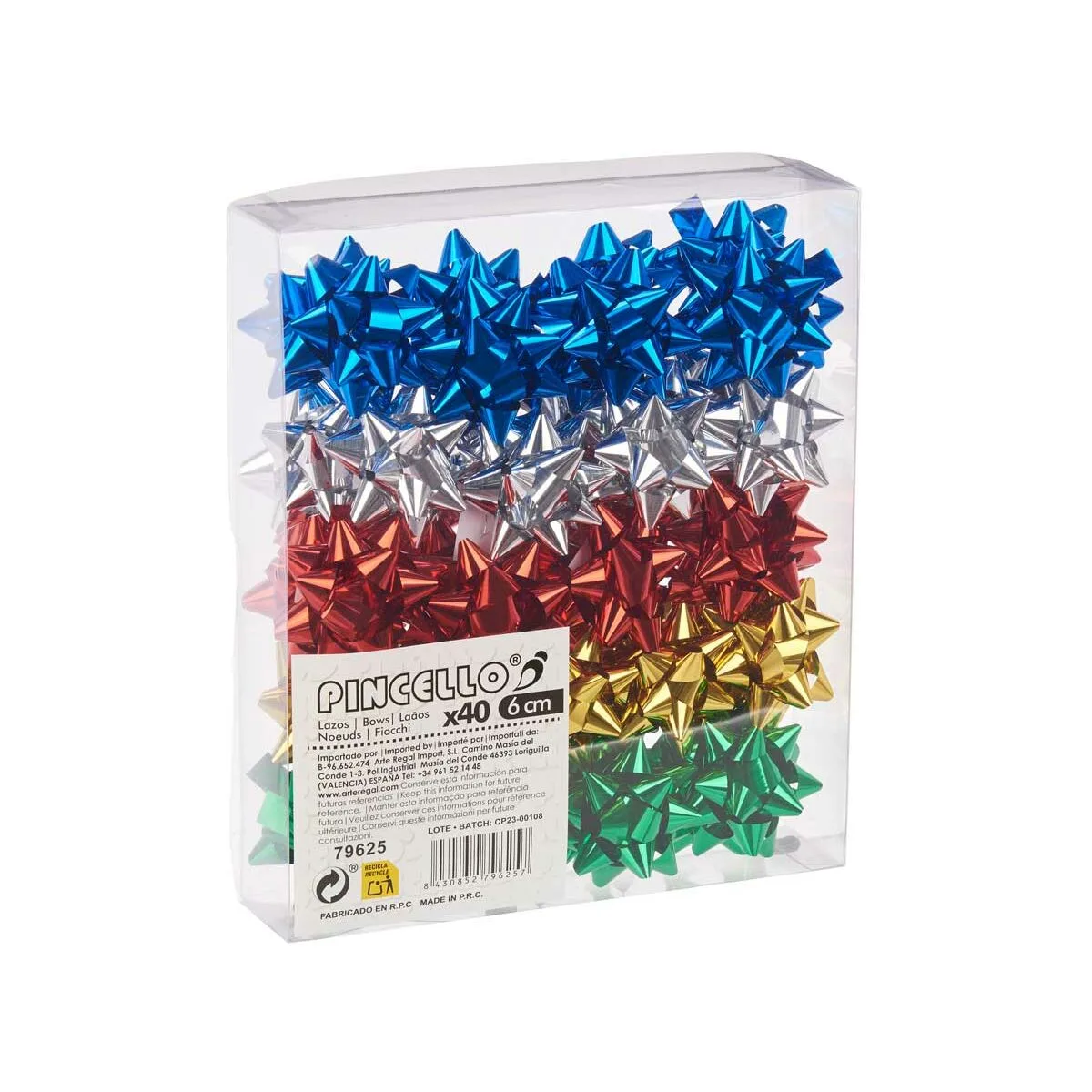Boucles pincello 1 pvc 5 x 3 5 x 5 cm brille multicouleur 12 unites s362905970. Diaytar défend une idée forte : le shopping en ligne doit être une aventure qui éveille la curiosité et comble les besoins