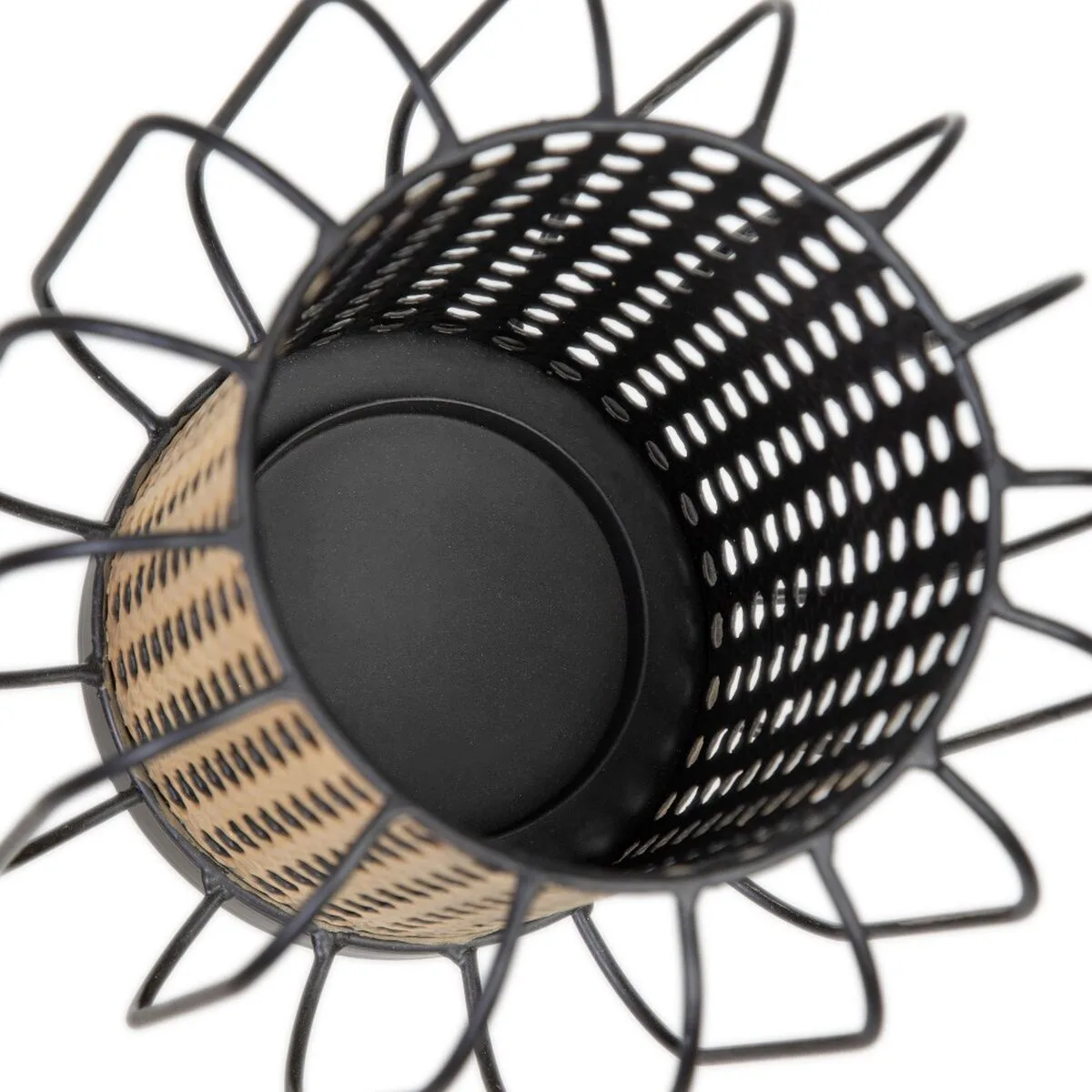 Bougeoir 18 5 x 18 5 x 16 5 cm naturel noir metal s880109924. Notre mission chez Diaytar : démocratiser l'accès aux produits extraordinaires, sans rogner sur le design ou la qualité.