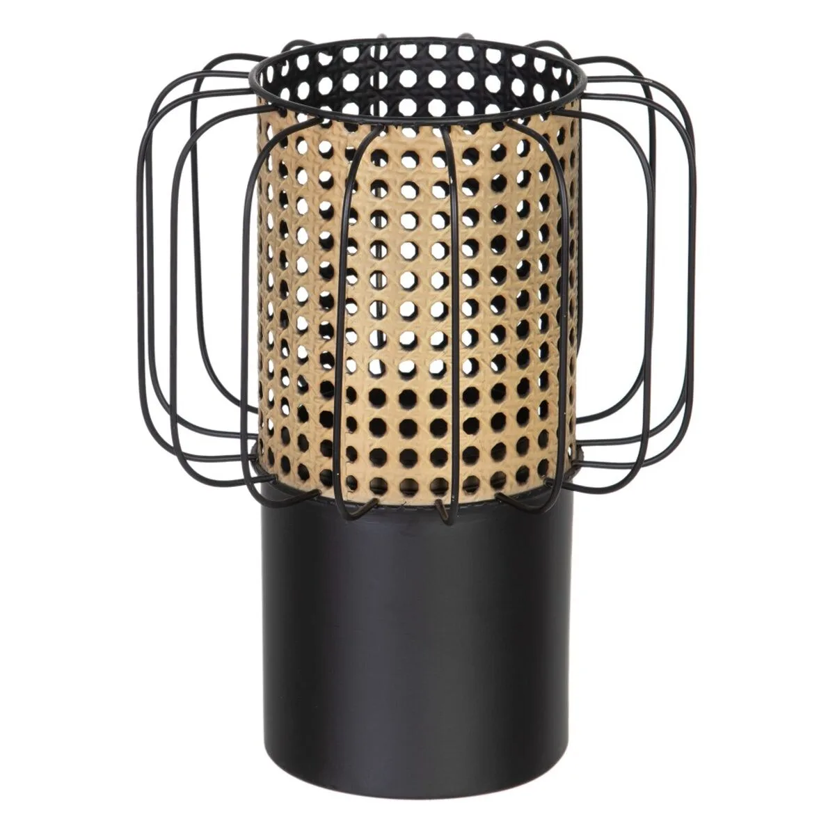 Bougeoir 23 x 23 x 28 cm naturel noir metal s880112231. Nous croyons en la magie des objets. Chez Diaytar, chaque produit a le pouvoir de transformer une routine en moment précieux.