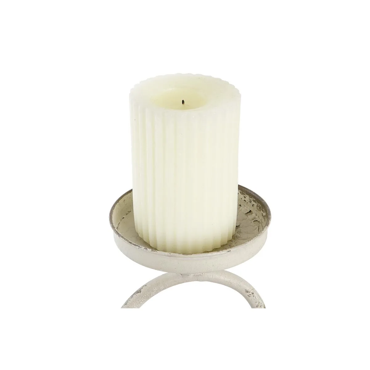 Bougeoir dkd home decor 24 x 13 x 34 cm metal blanc s304145838. Diaytar s'adapte à vos besoins avec une gamme complète et variée.