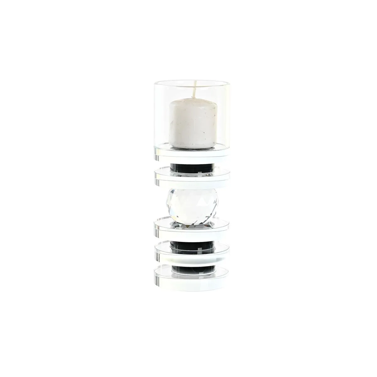 Bougeoir dkd home decor bleu noir verre 6 x 6 x 16 cm s303760789. Chez Diaytar, nous ne vendons pas que des produits, nous proposons des solutions, du rêve et un peu de magie au quotidien