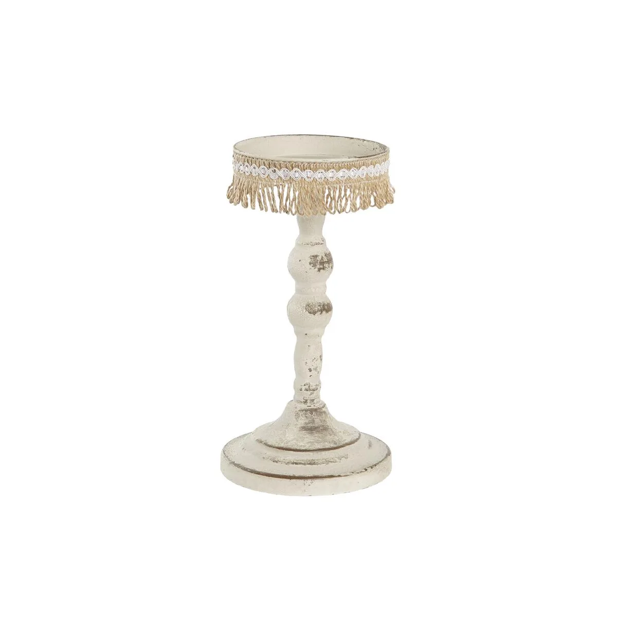 Bougeoir dkd home decor metal blanc 13 x 13 x 25 cm s304145688. Chez Diaytar, nous célébrons l'innovation sous toutes ses formes, des produits high-tech les plus fous aux objets maison les plus malins.