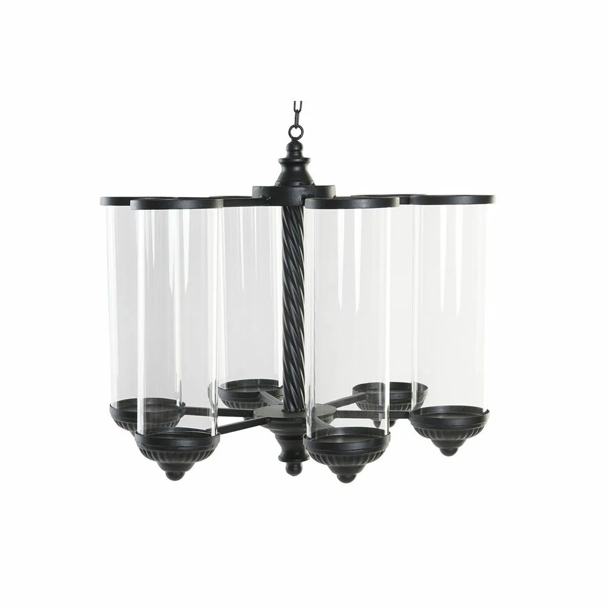 Bougeoir dkd home decor noir metal verre 53 x 53 x 52 cm s302634385. Plongez dans l'univers Diaytar, votre référence pour des produits du quotidien, high-tech et déco, tous porteurs de tendances