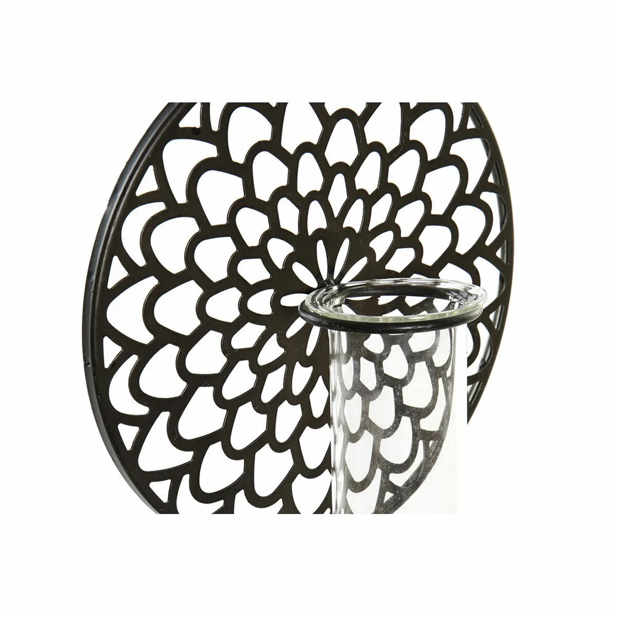 Bougeoir dkd home decor verre noir metal bois marron 20 x 20 x 36 cm s303108893. Diaytar, le nom qui garantit que chaque produit, du plus technologique au plus basique, a été choisi avec goût et exigence