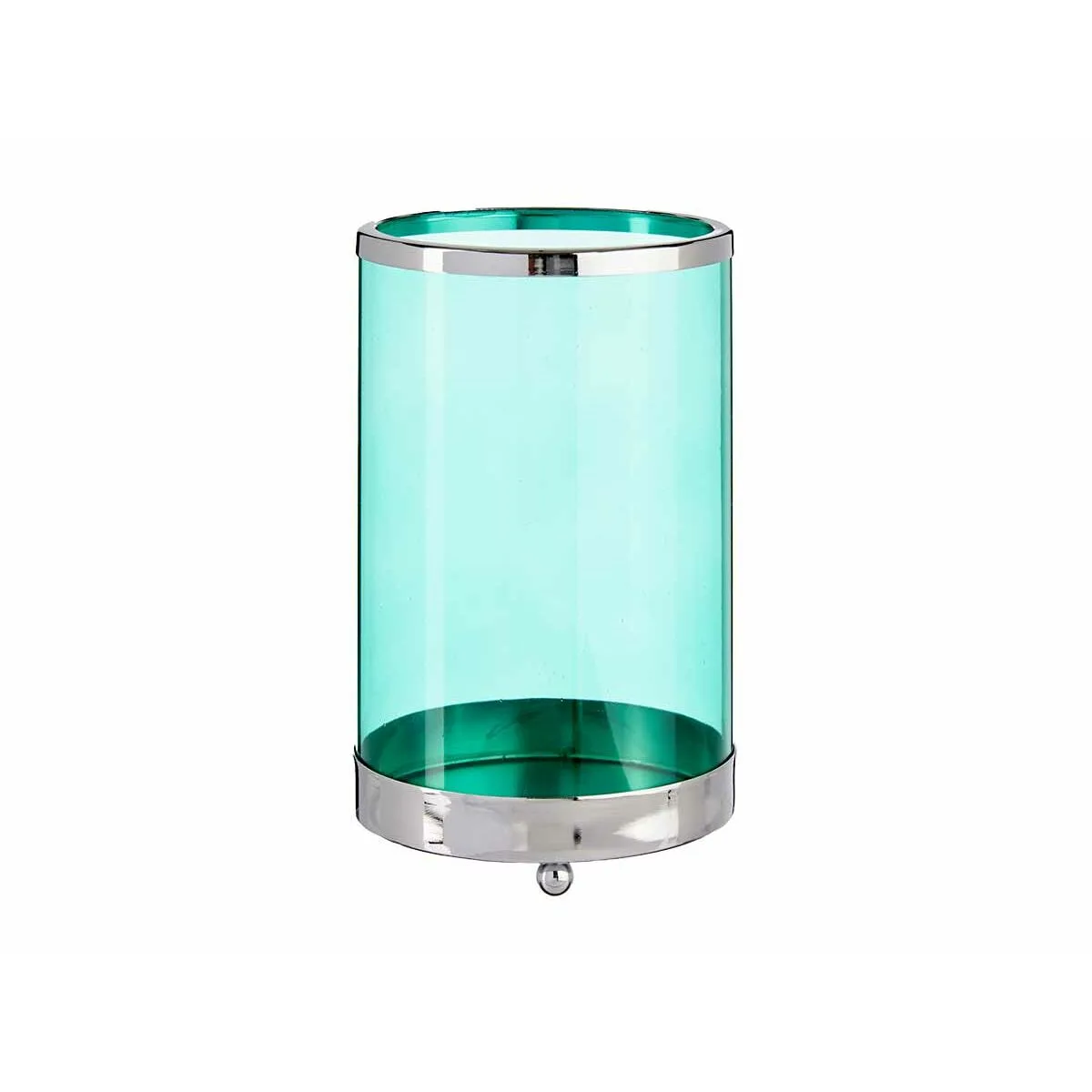 Bougeoir gift decor sw120613b bleu argente argent metal verre 12 2 x 19 5 x 12 2 cm cylindre s360964580. Diaytar réinvente votre quotidien avec des objets déco pleins de charme.
