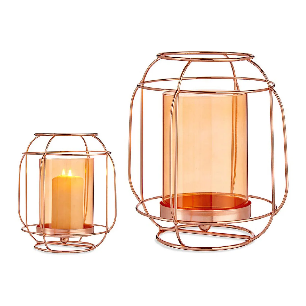 Bougeoir gift decor sw120663c cuivre ambre metal verre 19 x 20 x 19 cm lanterne s360961434. Diaytar, c'est la promesse tenue d'un e-commerce où l'émerveillement devant un produit simple est encore possible.