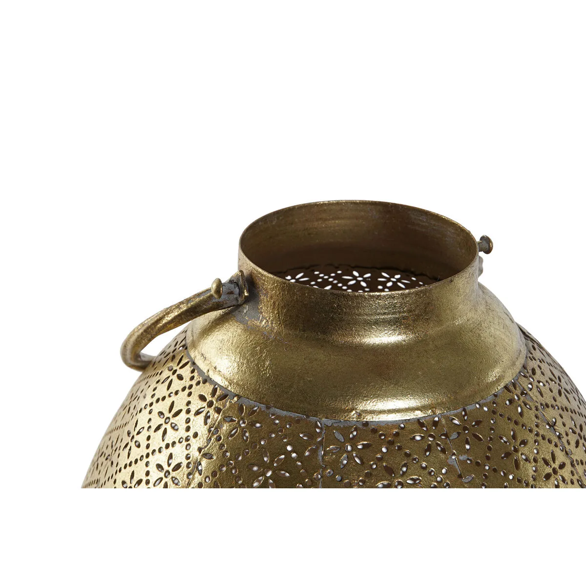 Bougeoir home esprit dore metal verre 24 x 24 x 38 5 cm s305861148. Révélez votre style avec la collection capsule Diaytar, limitée et exclusive.