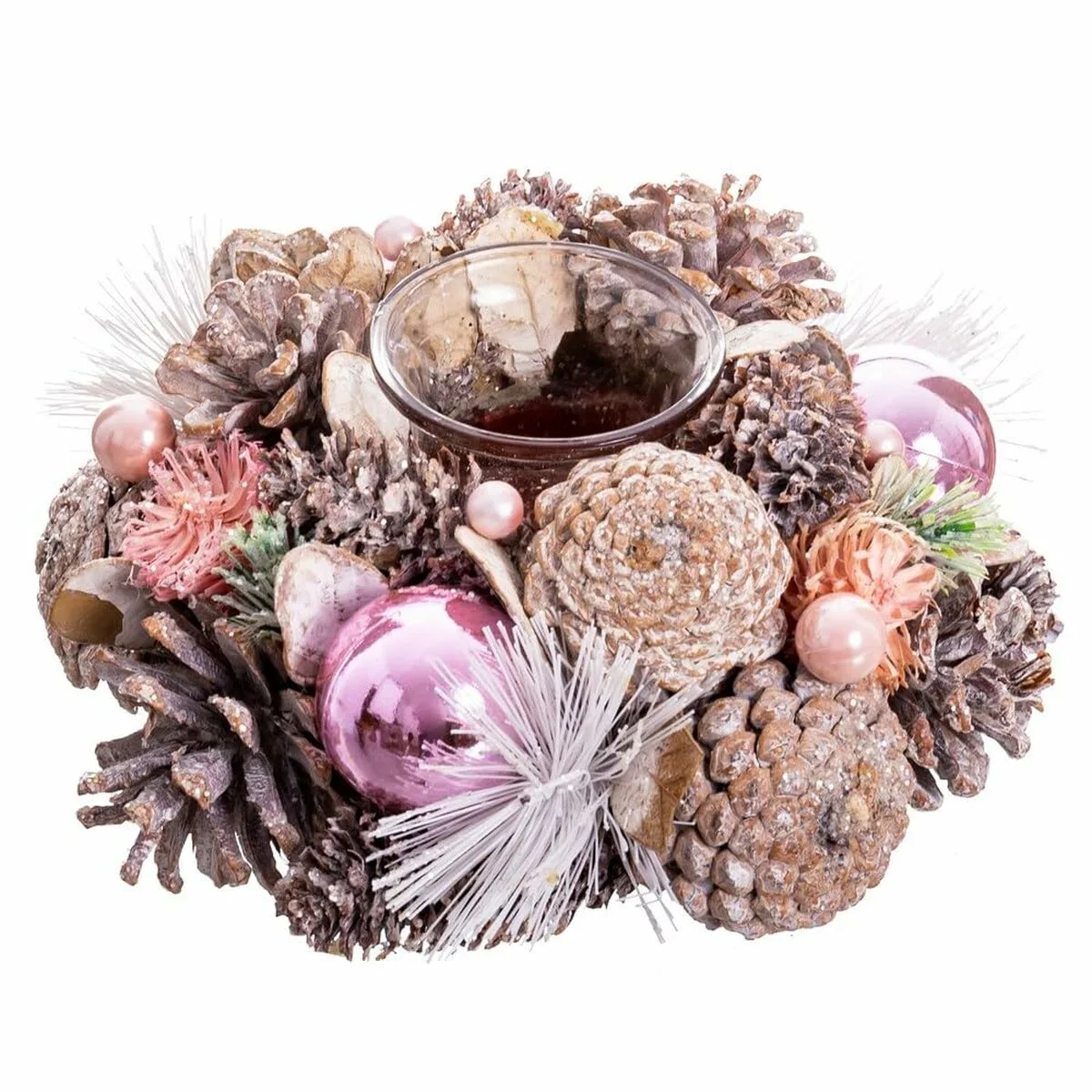 Bougeoirs de noel blanc rose plastique foam ananas 19 x 19 x 9 cm s880390591. Votre vie, simplifiée et stylisée par Diaytar et sa collection de produits essentiels et innovants