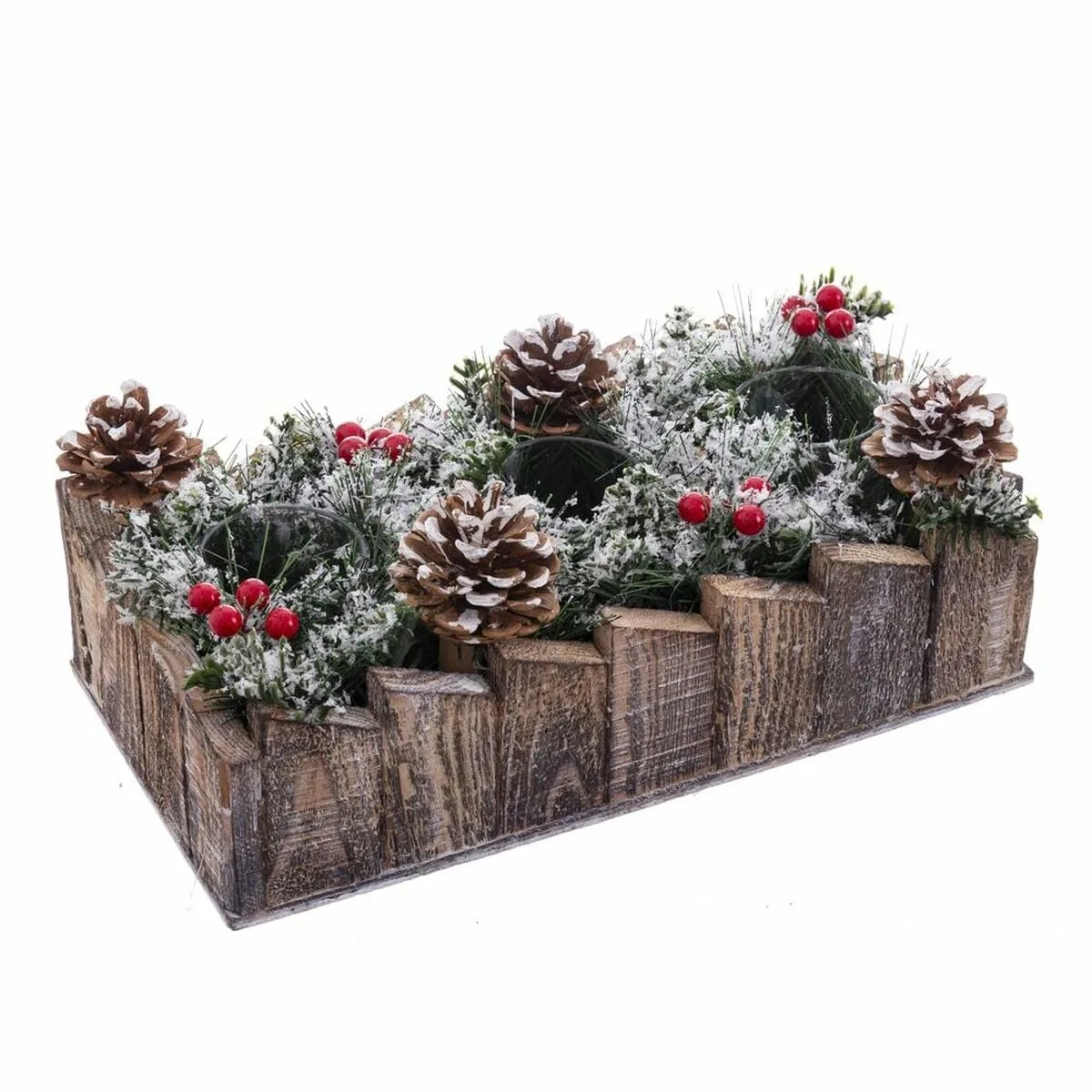Bougeoirs de noel blanc rouge vert naturel bois verre plastique 30 x 15 cm s880359764. Avec Diaytar, redécouvrez le plaisir de l'achat en ligne grâce à une approche humaine des produits et de la curation