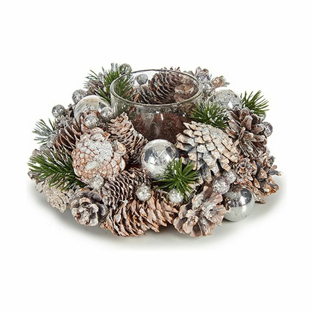Bougeoirs de noel blanc transparent argente verre plastique 19 x 9 x 19 cm 4 unites s362754161. Diaytar ne stocke pas des produits, il collectionne des pièces uniques pour enrichir votre quotidien.