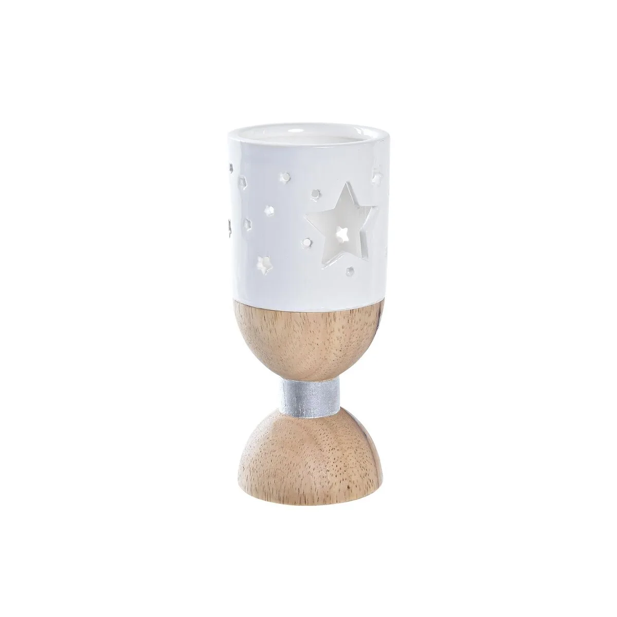 Bougeoirs de noel dkd home decor blanc marron naturel etoile 6 x 6 x 14 cm s303635286. Bienvenue dans l'ère du shopping conscient. Diaytar privilégie des produits avec une éthique et un impact positif.