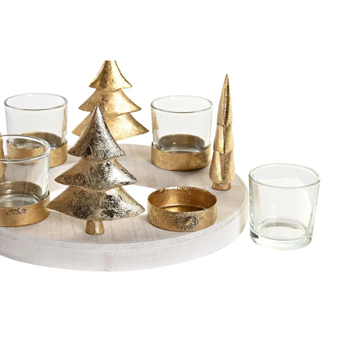 Bougeoirs de noel dkd home decor naturel dore 2 unites 21 x 11 5 x 21 cm s303650366. Bienvenue sur Diaytar, où le shopping généraliste devient une chasse au trésor pour produits tendance et innovants