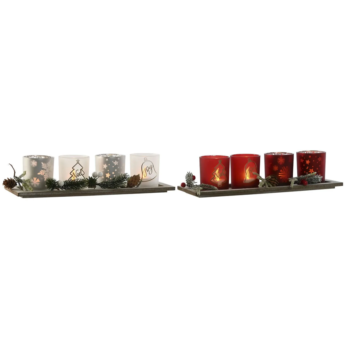 Bougeoirs de noel home esprit blanc rouge 40 x 9 x 13 5 cm 5 pieces 2 unites s305890838. Découvrez la diversité Diaytar : une infinité de produits pour la maison, le travail, les loisirs, tous dans l'air du temps