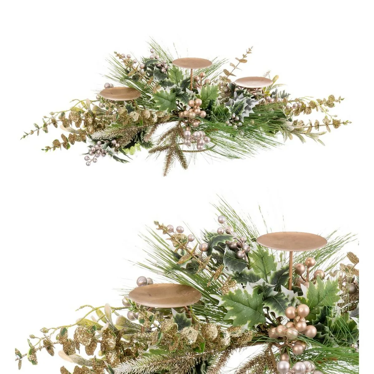 Bougeoirs de noel multicouleur champagne 77 cm 77 x 20 x 20 cm s880380512. Diaytar : Votre guide shopping pour une sélection exigeante de produits tendance, technologiques et domestiques