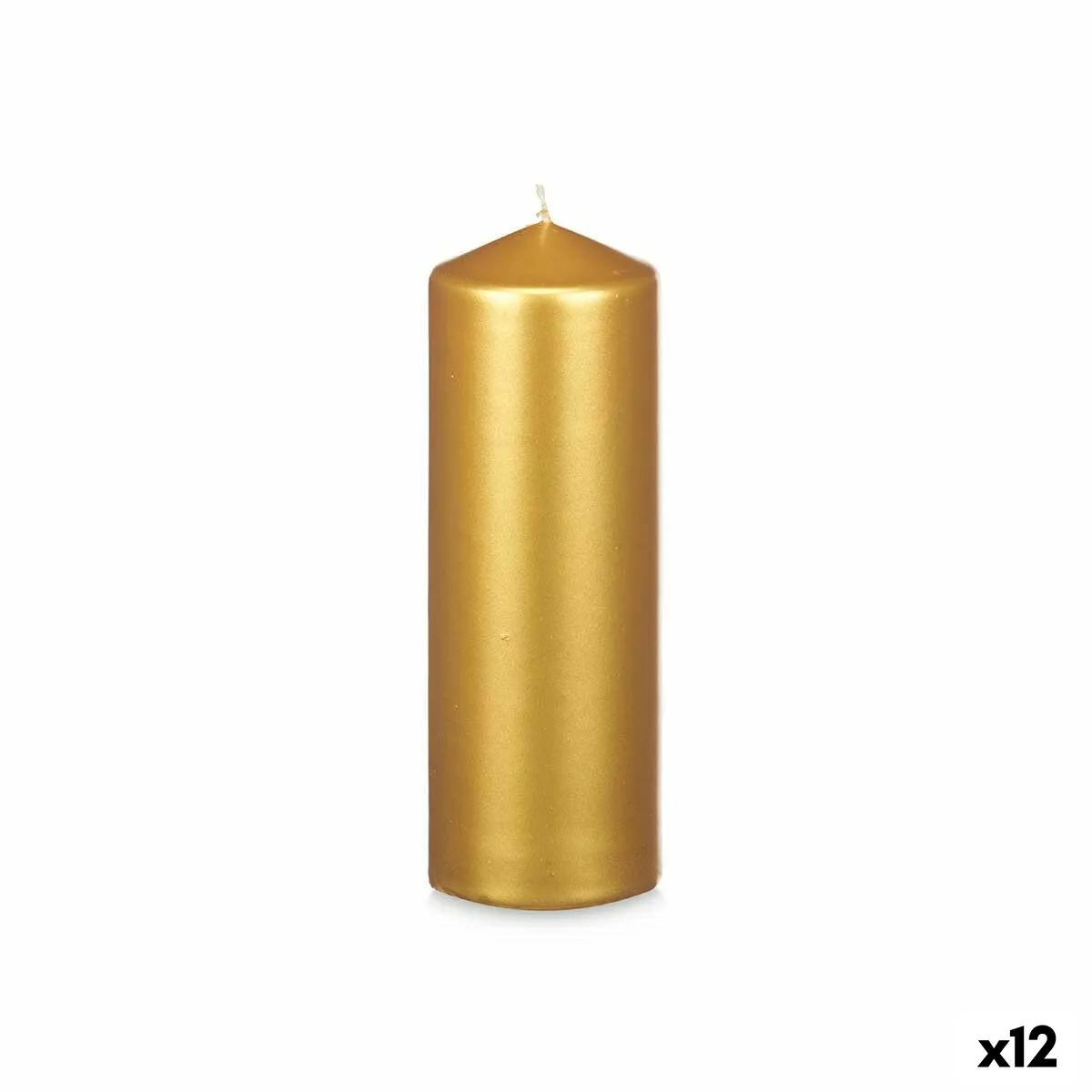 Bougie acorde 92540 dore 7 x 20 x 7 cm 12 unites s363220592. Diaytar a fait le pari de la transparence : nous vous disons tout sur l'origine et la conception de nos produits.