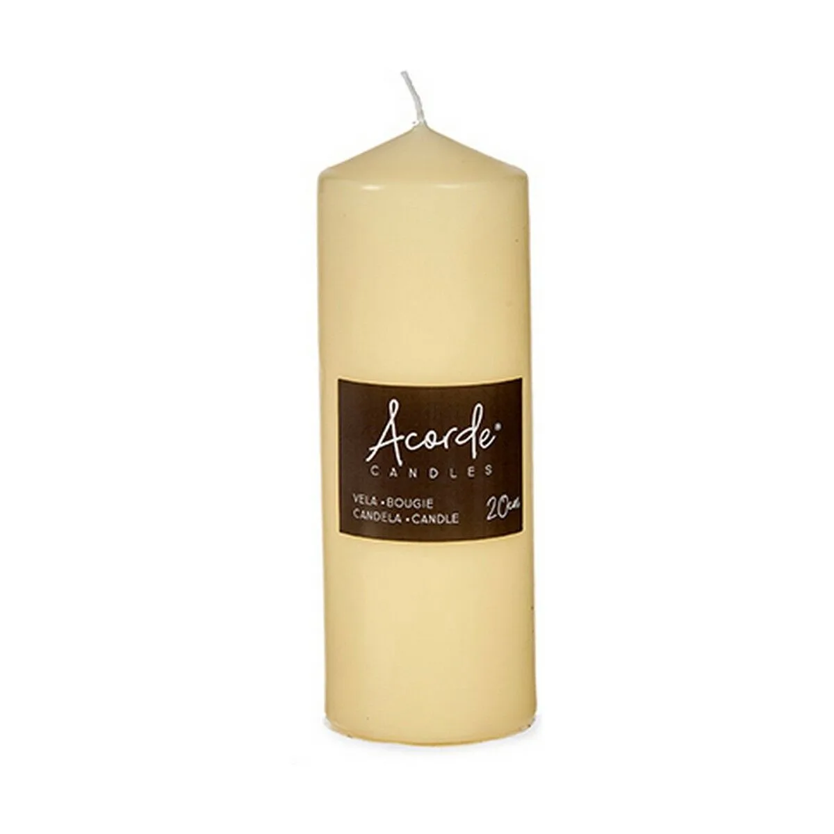 Bougie acorde cy70200m creme 7 x 19 7 x 7 cm 4 unites s362345848. Nous sélectionnons pour Diaytar des produits qui ont une histoire, une âme, et qui sauront trouver une place dans la vôtre.