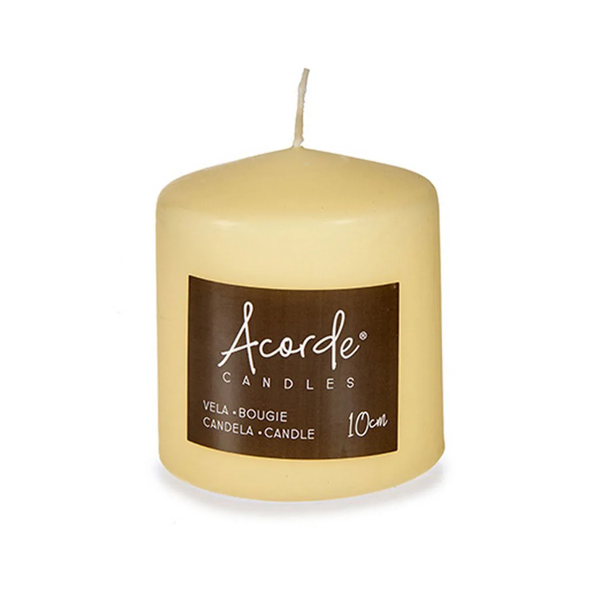 Bougie acorde cy88100m creme 9 x 10 x 9 cm 4 unites s362345929. Pour un shopping sans contrainte et plein de bonnes surprises, Diaytar est la destination ultime des produits généralistes