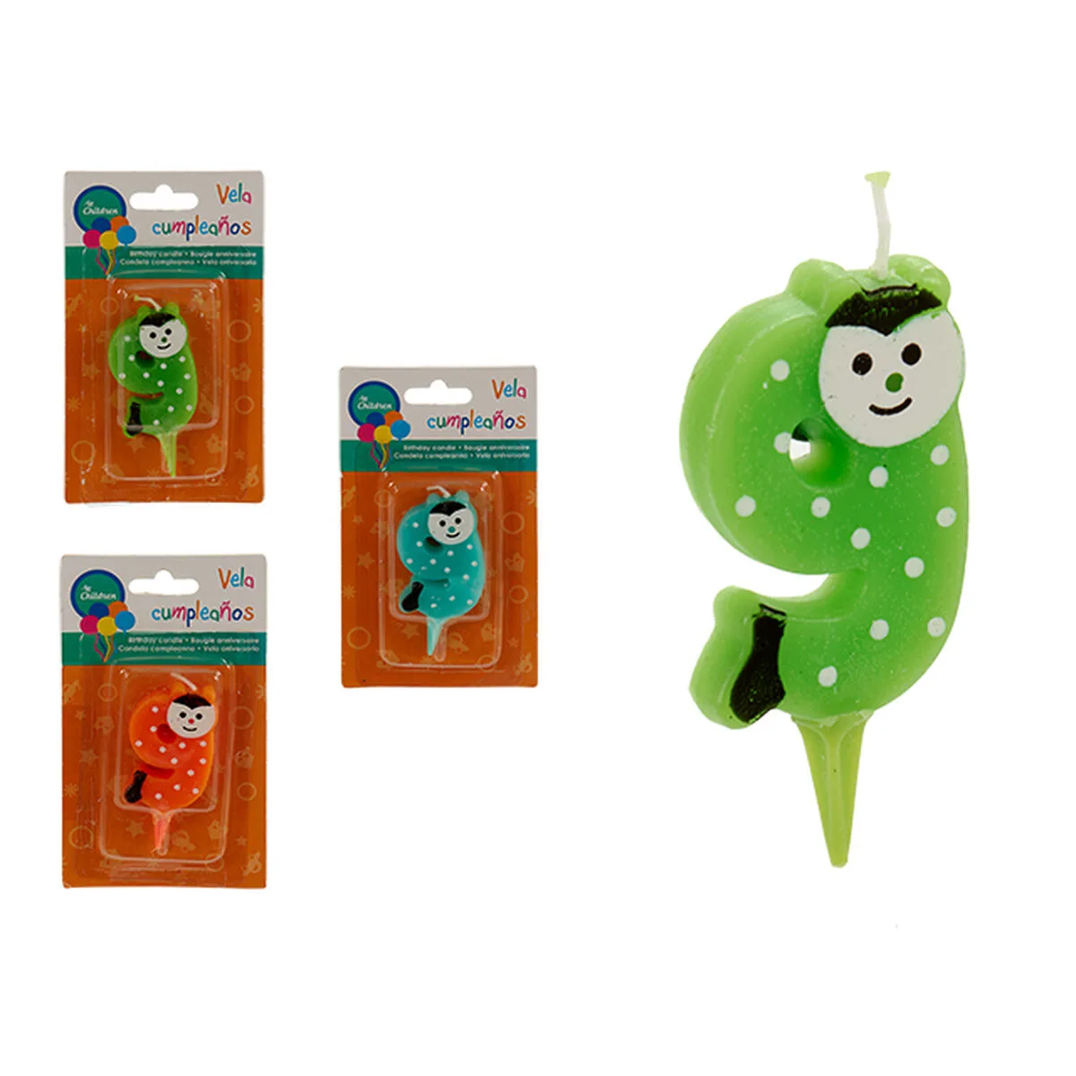 Bougie anniversaire animaux numero 9 12 unites s362507647. Notre équipe chez Diaytar est votre équipe de choc, dévouée à débusquer les produits qui méritent votre attention.