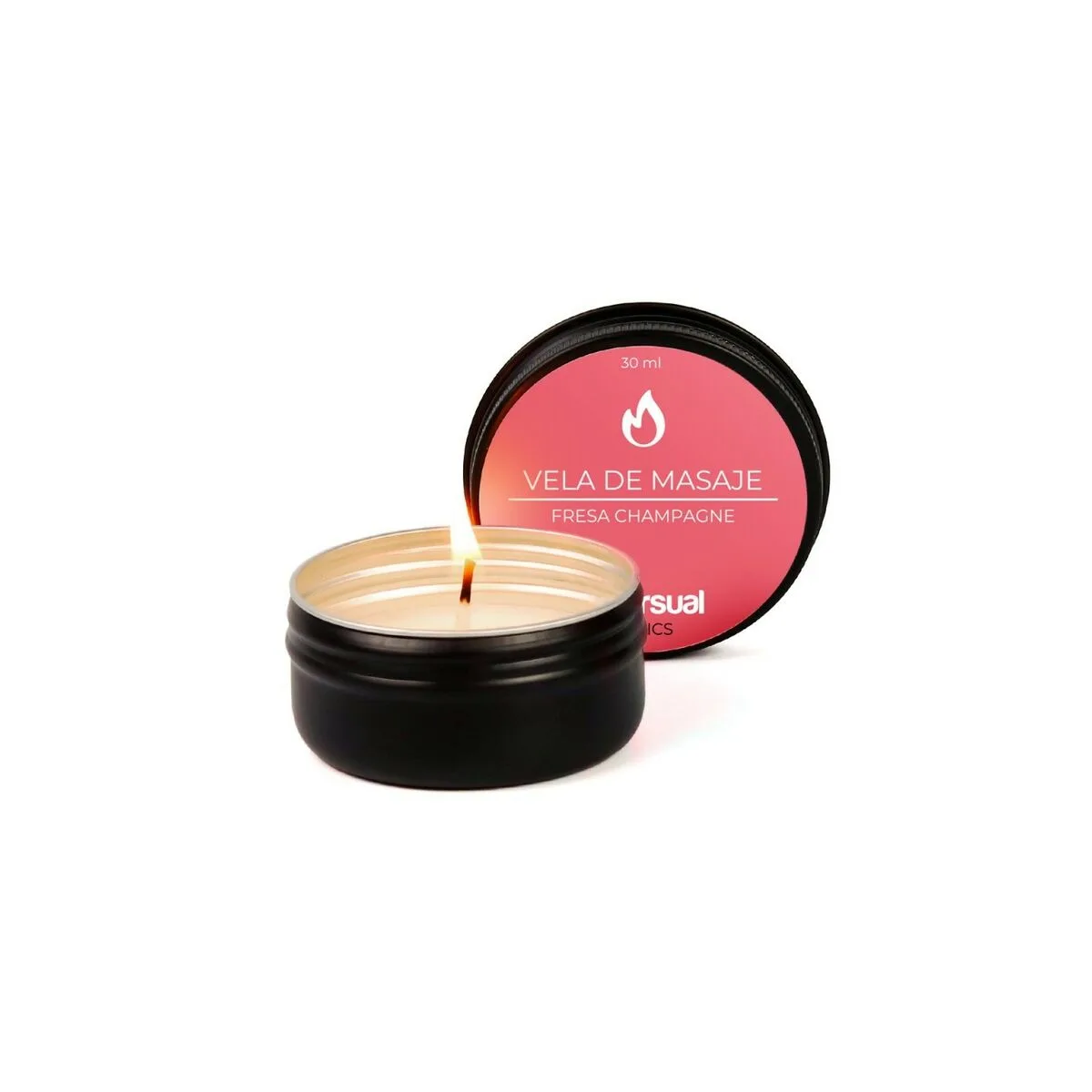 Bougie de massage diversual champagne aux fraises 30 ml m040005697. Votre style, votre personnalité, nos produits : bienvenue chez Diaytar !