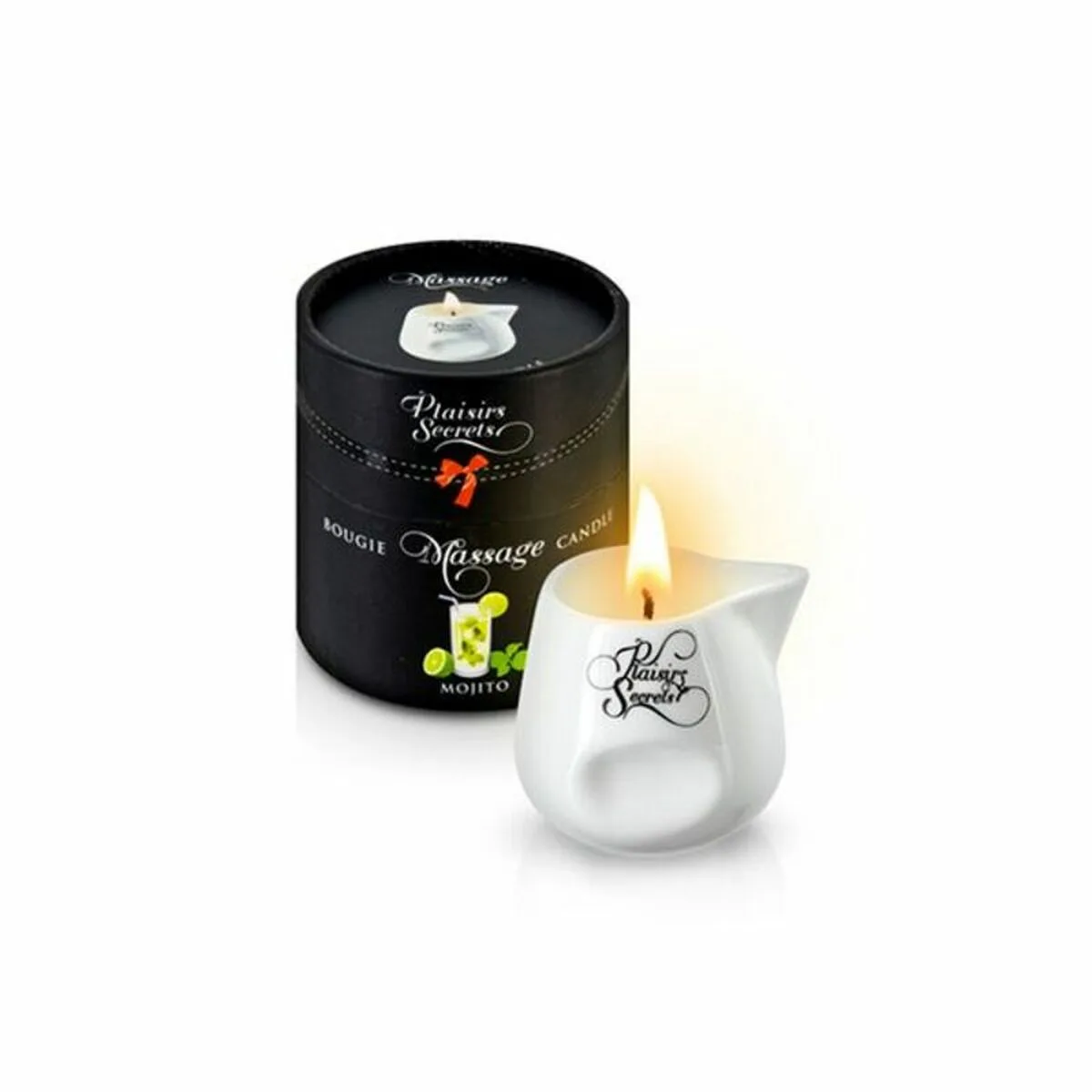 Bougie de massage plaisirs secrets mojito 80 ml m040512338. Créez votre look signature avec les pièces mode sélectionnées par Diaytar.
