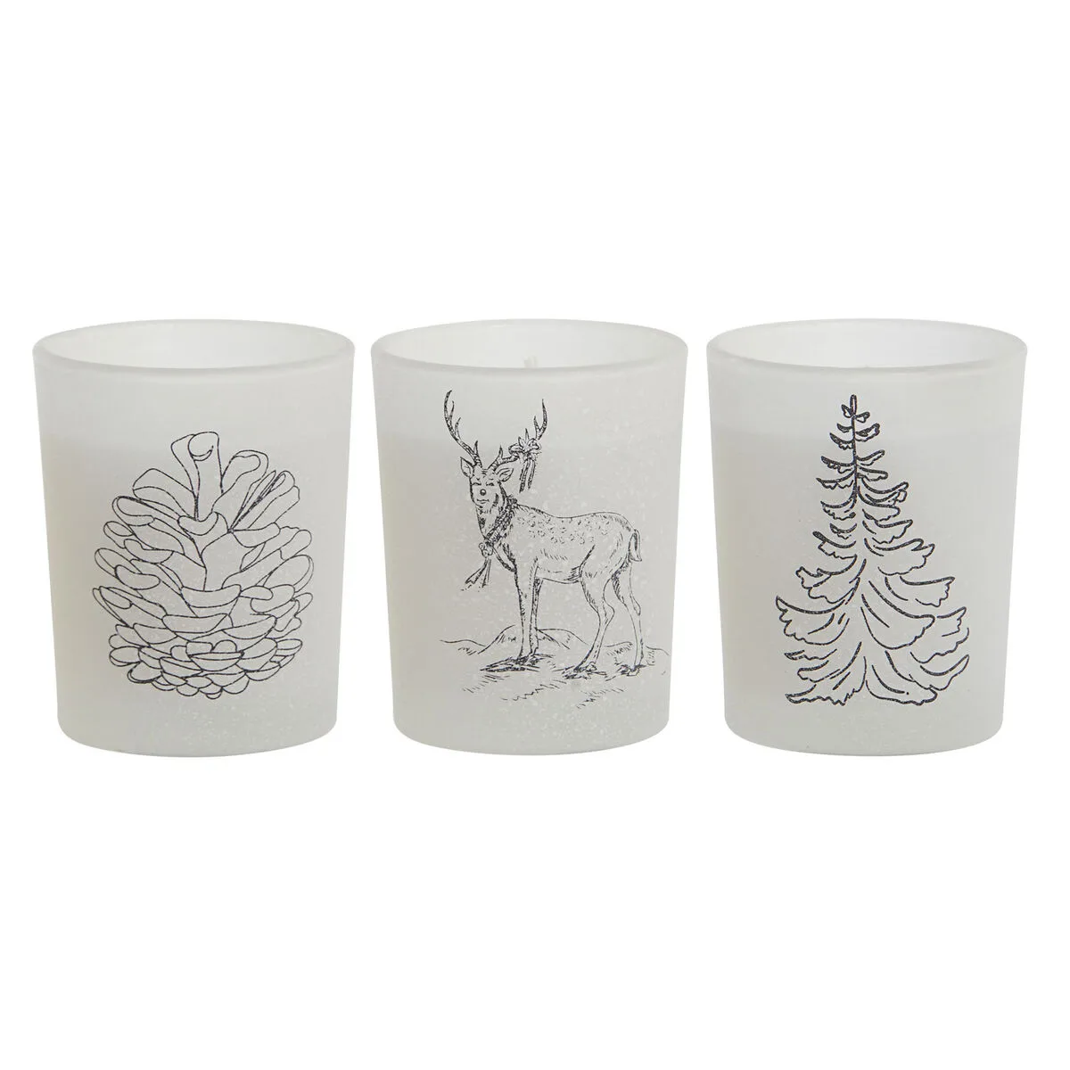 Bougie dkd home decor blanc noel 5 x 5 x 6 cm 3 unites s305250321. Diaytar, c'est l'alchimie parfaite entre la froide efficacité de la tech et la chaleur rassurante des produits de qualité.