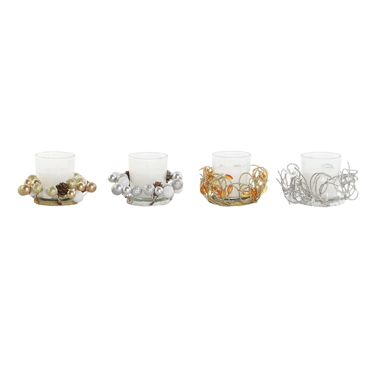 Bougie dkd home decor dore argente noel 10 5 x 10 5 x 7 cm 10 5 x 10 5 x 7 cm 4 unites s305193947. Diaytar incarne le renouveau du commerce en ligne : authentique, engagé et résolument tourné vers l'avenir.