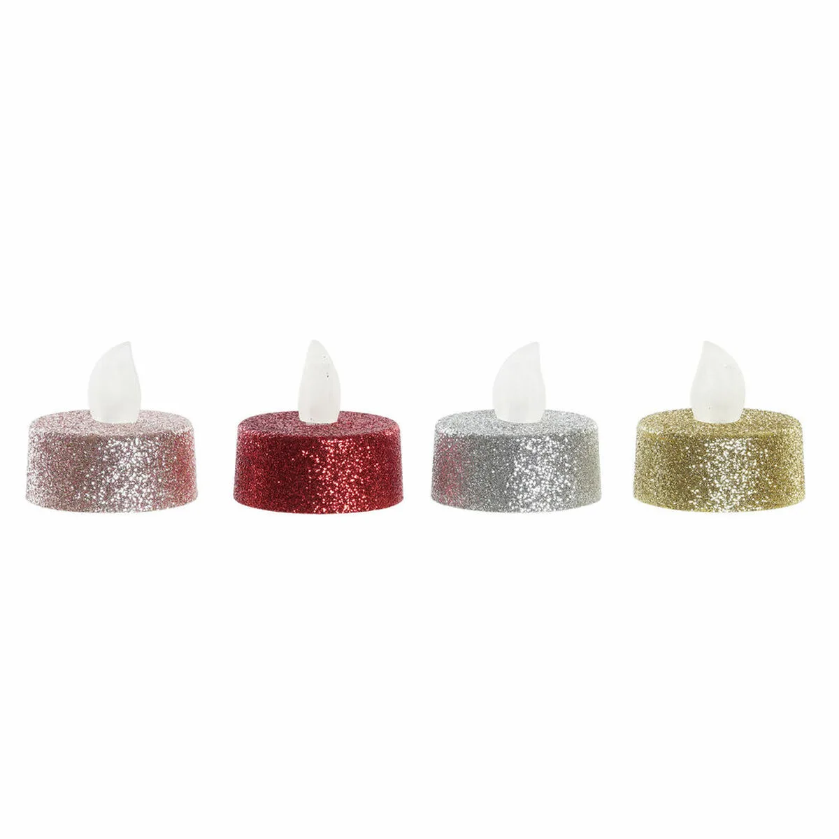 Bougie dkd home decor lumiere led noel 4 x 4 x 5 cm 4 unites s303523832. Diaytar : Parce que vous méritez le meilleur, nous sélectionnons l'excellence.