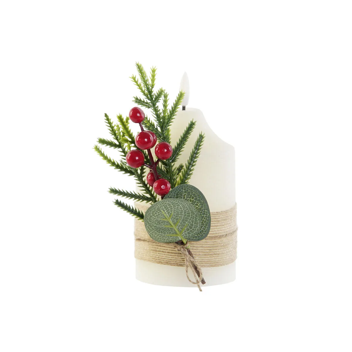 Bougie led dkd home decor blanc 7 x 7 x 12 cm aa s305248497. Pour un shopping sans limites : Diaytar déniche pour vous le meilleur des produits généraux, électroniques et de style de vie