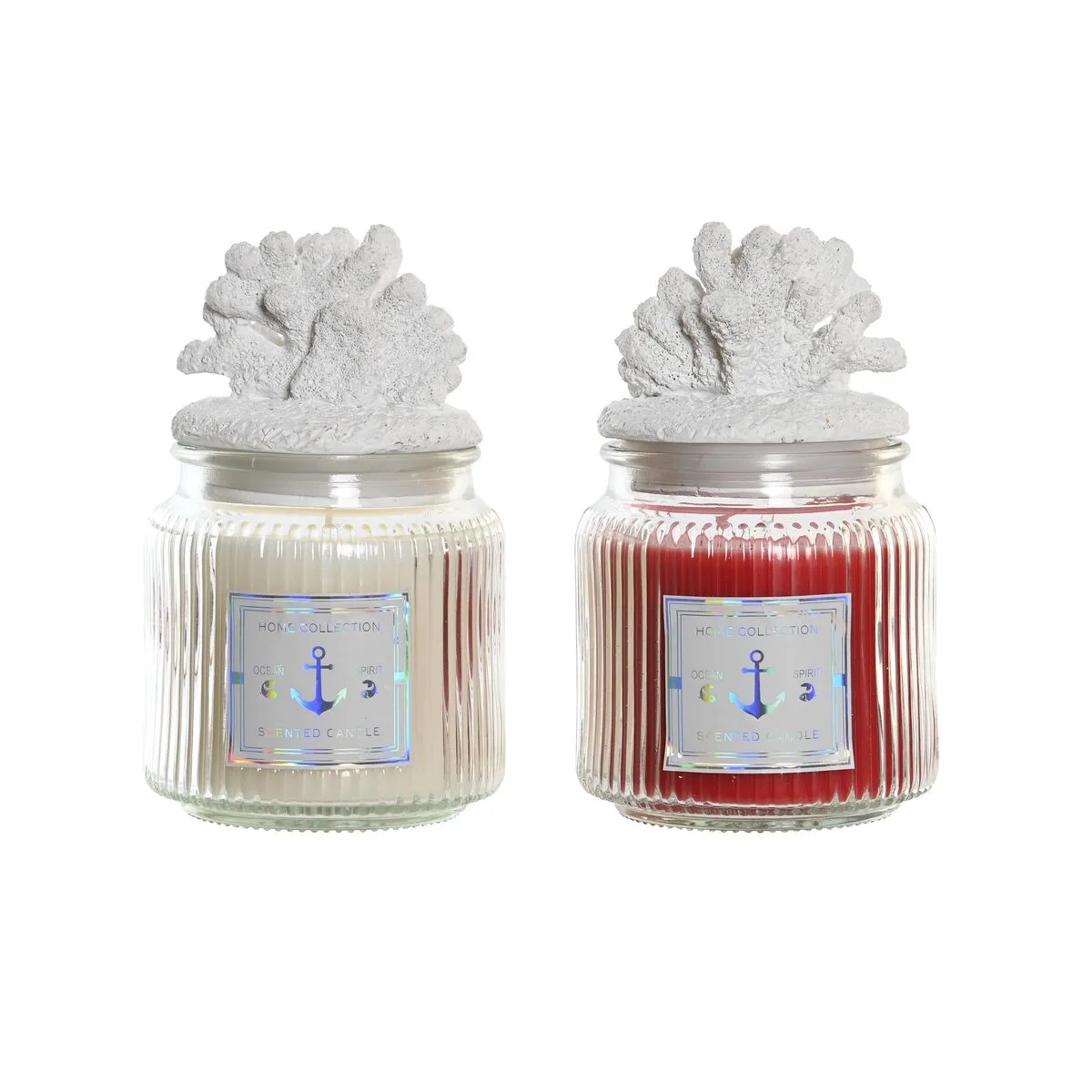 Bougie parfumee dkd home decor corail mediterraneen 430 g 2 unites s304264747. Révélez votre style avec la collection capsule Diaytar, limitée et exclusive.