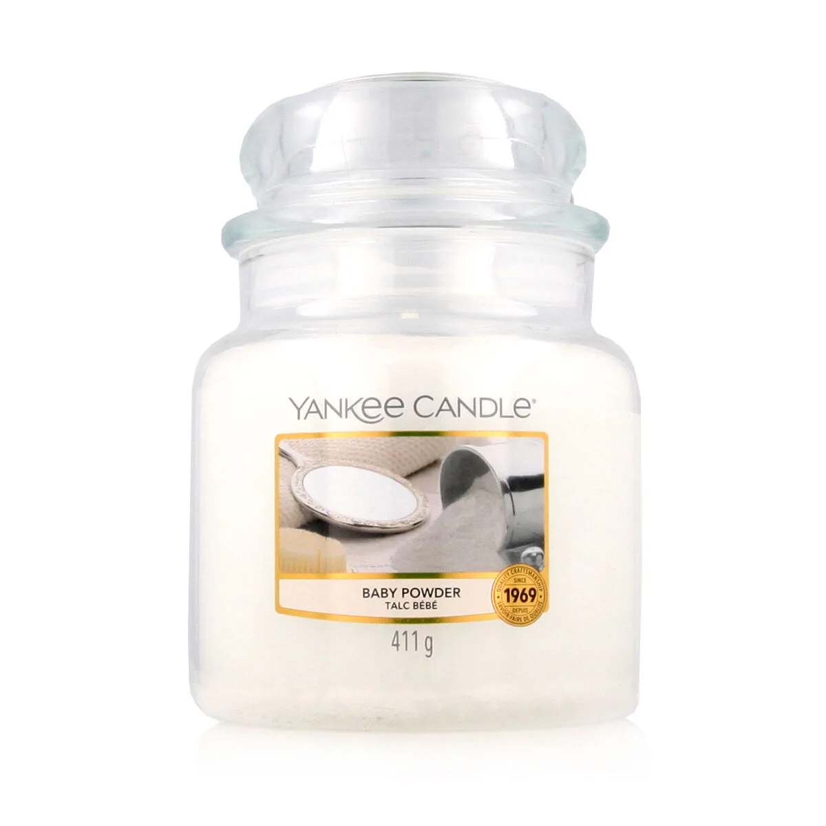 Bougie parfumee yankee candle classic medium jar candles talc en poudre 411 g s830635114. Diaytar réinvente votre quotidien avec des objets déco pleins de charme.