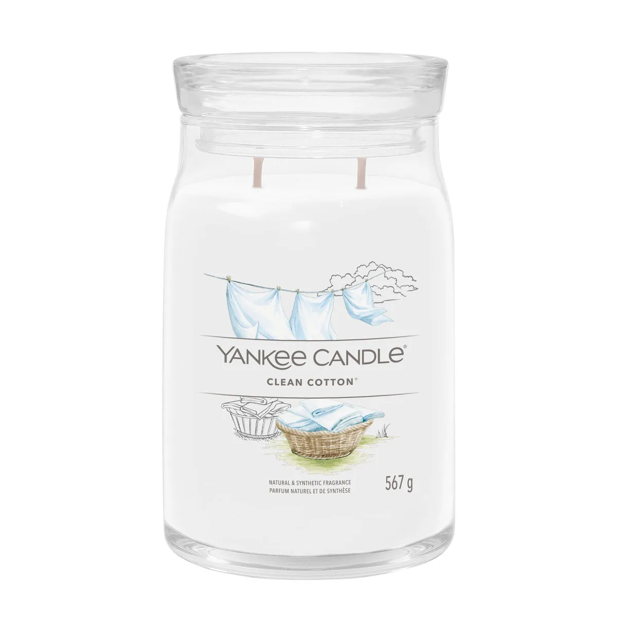 Bougie parfumee yankee candle clean cotton 567 g s832179372. L'excellence à portée de clic avec la boutique en ligne Diaytar.