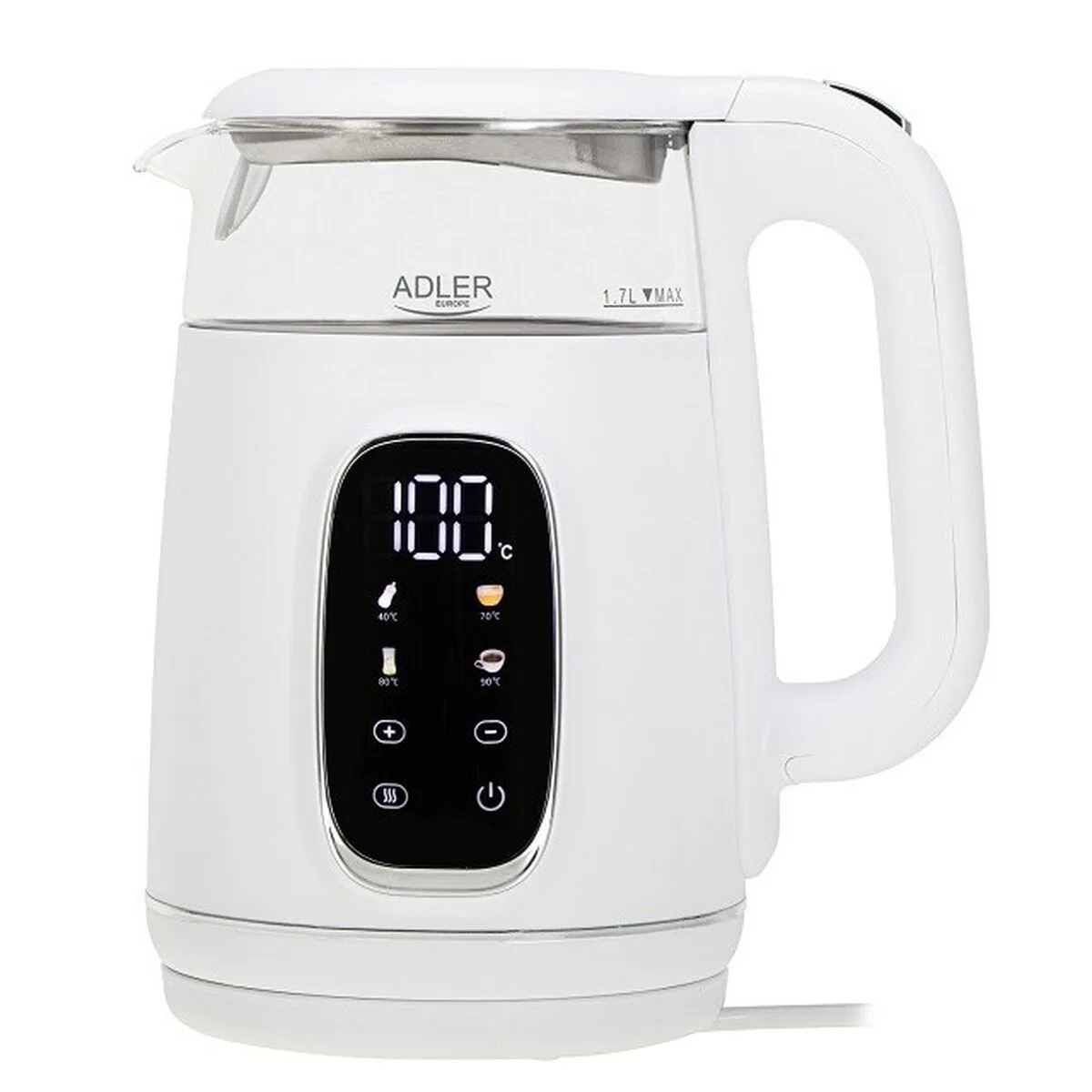 Bouilloire adler ad 1305ws blanc argente 2200 w 1 7 l s9112016314. Nous croyons en la magie des objets. Chez Diaytar, chaque produit a le pouvoir de transformer une routine en moment précieux.