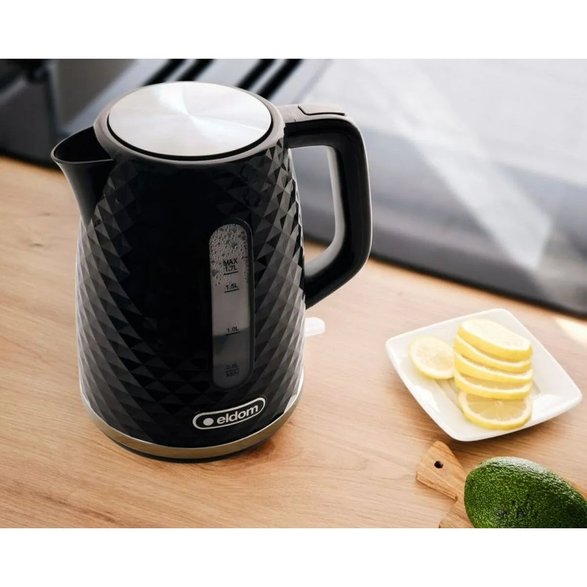 Bouilloire eldom c280c noir 2200 w 1 7 l s912398594. La qualité Diaytar : un engagement, une promesse, une satisfaction garantie.